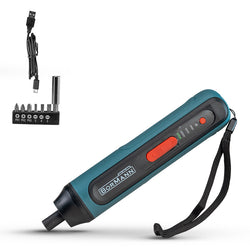 BORMANN BCD1050 Κατσαβίδι Μπαταρίας 3.6V,Li-Ion,4Nm,250rpm,3 Θέσεις Ροπής,Led,Σετ Αξεσουάρ - e-mytoolstore.gr
