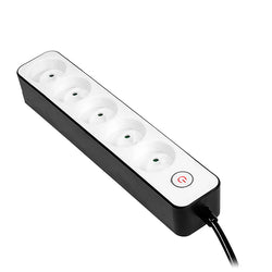 BORMANN BCR1012 Πολύμπριζο 5 Θέσεων Σούκο 3x1.5mm με Διακόπτη - e-mytoolstore.gr