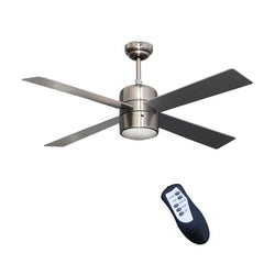 BORMANN Elite BFN6110 Ανεμιστήρας Οροφής 70W, Διαμέτρου 120cm, Ασημί με Τηλχειριστήριο & Φως - e-mytoolstore.gr