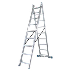 BORMANN Pro BHL5140 Σκάλα Διπλή 2X11 4.83M - e-mytoolstore.gr