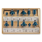 BORMANN Pro BHT1615 Σετ Φρέζες Ρούτερ 12τεμ,6mm - e-mytoolstore.gr