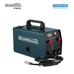 BORMANN Pro BIW1120 Ηλεκτροκόλληση MIG/MMA 120A,60% ,No Gas,450gr,Κουλούρα (0,8-0,9mm) - e-mytoolstore.gr