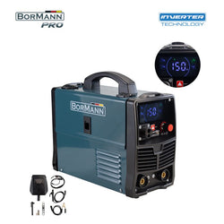 BORMANN Pro BIW1150 Ηλεκτροκόλληση MIG/MAG/TIG/MMA 150A,60%,No gas,450gr/1000gr Κουλούρα (0,8-1,0mm) - e-mytoolstore.gr
