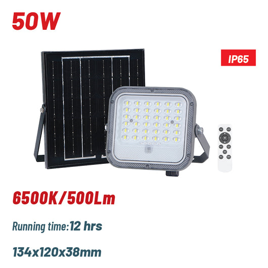BORMANN Pro BLF2050 Προβολέας Ηλιακός LED 50W 6500K 500Lm 90° IP65