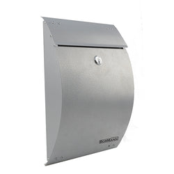 BORMANN BMB1000 Γραμματοκιβώτιο Μ22xΠ7xΥ30cm,Ασημί - e-mytoolstore.gr