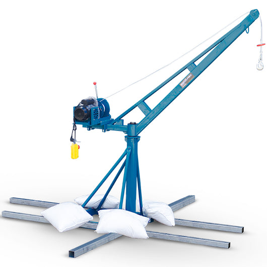 BORMANN Pro BPA6100 Ηλεκτρικό Παλάγκο (Γερανάκι) με Βάση,500kg,με Θερμικό Διακόπτη - e-mytoolstore.gr