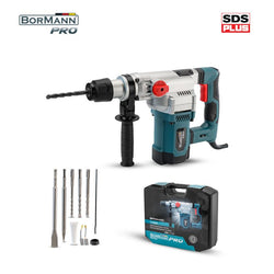 BORMANN Pro BPH4400 Σκαπτικό Περιστροφικό Πιστολέτο SDS-PLUS 1500W,5.5J - e-mytoolstore.gr