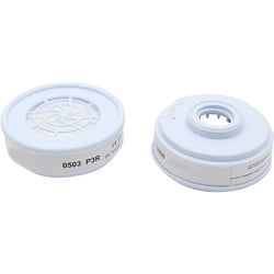 BORMANN Pro BPP2468-2 Φίλτρο Μάσκας Σκόνης P3 R 2τμχ,Άσπρο (Κατάλληλο για BPP2460-BPP2462) - e-mytoolstore.gr