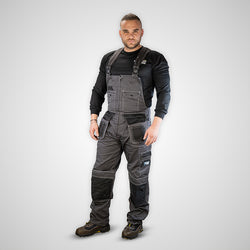 BORMANN Pro BPP7052 Φόρμα Εργασίας Με Τιράντες Milano XXL/58 - e-mytoolstore.gr