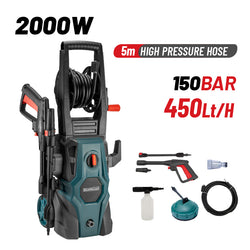 BORMANN BPW2620 Πλυστικό Υψηλής Πίεσης,2000W,150bar,450L/h - e-mytoolstore.gr