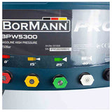 BORMANN Pro BPW5300 Πλυστικό Βενζινοκίνητο 250Bar/208cc,558L/h, 6.5Hp - e-mytoolstore.gr