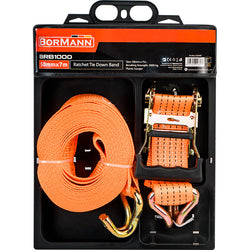 BORMANN Pro BRB1000 Ιμάντες Πρόσδεσης Καστάνιας 50mm x 7m,Αντοχή 3Ton - e-mytoolstore.gr