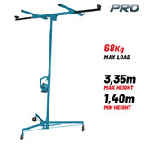 BORMANN Pro BTC6200 Ανυψωτικό Γυψοσανίδας 3,35m με Μέγιστο Φορτίο, 68Kg