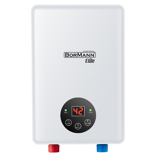 BORMANN Elite BTW3550 Επιτοίχιος Ταχυθερμοσίφωνας Μπάνιου Ηλεκτρικός Μονοφασικός 7Kw, Ipx4 - e-mytoolstore.gr