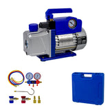 BORMANN Pro Αντλία Κενού Μονοβάθμια με Σετ Ελέγχου Πίεσης 4 Εξόδων - e-mytoolstore.gr