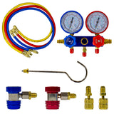 BORMANN Pro Αντλία Κενού Μονοβάθμια με Σετ Ελέγχου Πίεσης 4 Εξόδων - e-mytoolstore.gr