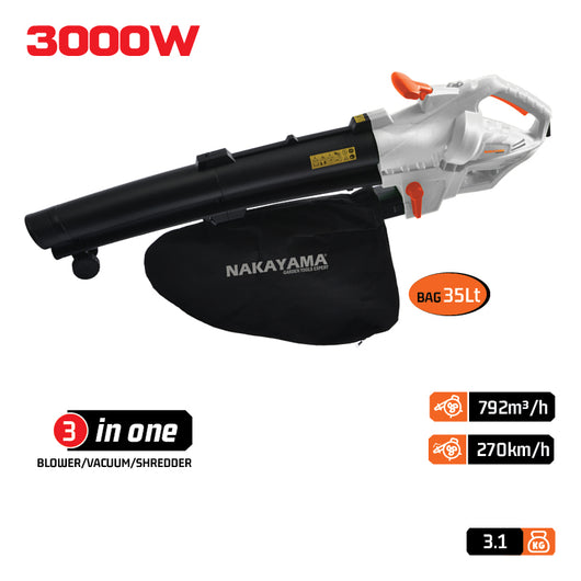 ΦΥΣΗΤΗΡΑΣ-ΑΠΟΡΡΟΦΗΤΗΡΑΣ ΦΥΛΛΩΝ 3000W EB3500