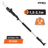 NAKAYAMA Pro EC1400EXT Προέκταση Τηλεσκοπική 1,5-2.1M, για Ψαλίδι Κλαδέματος EC1400