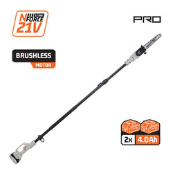 ΝΑΚΑΥΑΜΑ Pro EC1621X44 Κονταροπρίονο Μπαταρίας Τηλεσκοπικό 21V,Λάμα 20cm,2.3Kg, Αυτ Λίπανση 2x4Ah