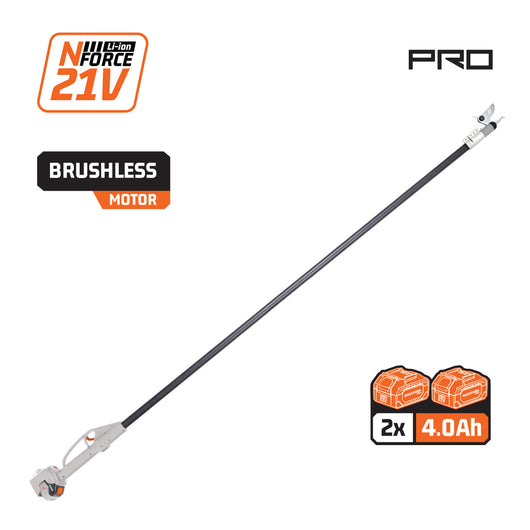 ΝΑΚΑΥΑΜΑ Pro EC1621X44 Κονταροπρίονο Μπαταρίας Τηλεσκοπικό 21V,Λάμα 20cm,2.3Kg, Αυτ Λίπανση 2x4Ah