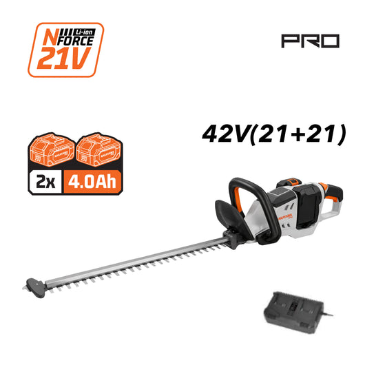 NAKAYAMA PRO EC1717X44 Ψαλίδι Μπορντούρας Μπαταρίας 20V,1x4Ah,51cm με Περιστρεφόμενη Λαβή 90°,SOLO
