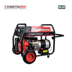KUMATSUGEN GB9000MP Γεννήτρια Βενζίνης 9,0Kva,18Hp,AVR,με Μίζα & Μπαταρία - e-mytoolstore.gr