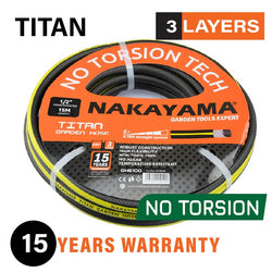 NAKAYAMA PRO GH6500 Λάστιχο Titan 3 Επιστρώσεις 24m 5/8