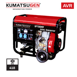 KUMATSUGEN GP7000MP Γεννήτρια Πετρελαίου,AVR,6.6Kva