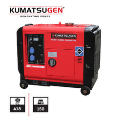 KUMATSUGEN GP8000MA Γεννήτρια Πετρελαίου 6.6Kva