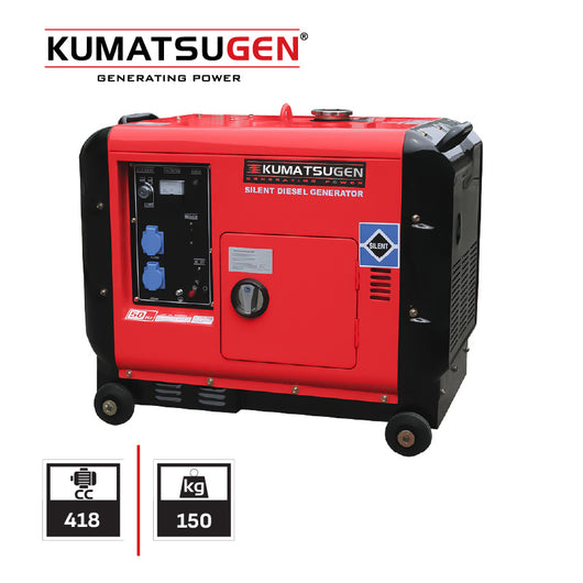 KUMATSUGEN GP8000MA Γεννήτρια Πετρελαίου 6.6Kva