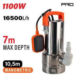 NAKAYAMA Pro NP1060 Αντλία Ακαθάρτων 1100W - e-mytoolstore.gr