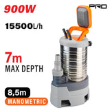 NAKAYAMA NP1100 Αντλία Ακαθάρτων Inox/Πλαστικό,900W