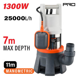 NAKAYAMA Pro NP1130 Αντλία Ακαθάρτων Inox,1300W - e-mytoolstore.gr
