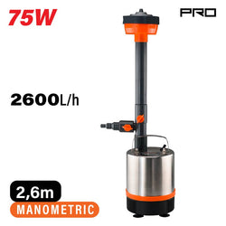 NAKAYAMA Pro NP1150 Αντλία Σιντριβανιού Inox 75W - e-mytoolstore.gr