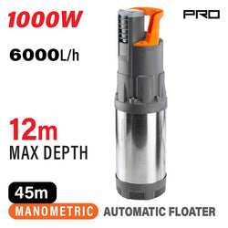 NAKAYAMA Pro NP1180 Αντλία Άρδευσης Υποβρύχια 1000W - e-mytoolstore.gr