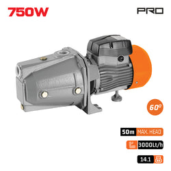 NAKAYAMA Pro NP2047 Αντλία Επιφανείας Jet 750W, 50m, 3000l/h