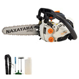NAKAYAMA Pro PC2525 Αλυσοπρίονο Κλαδευτικό Βενζίνης 25cc/1.4Hp,Λάμα 25cm,1/4''X1,1mm, 2,5Kg - e-mytoolstore.gr