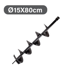 NAKAYAMA PD1150 Αρίδα Τριβέλλας Φ15x80cm,Διπλή Ελίκωση,για PD6330/PD5230/PD5220/PD6200/PD6300 - e-mytoolstore.gr