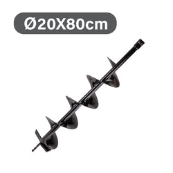 NAKAYAMA PD1200 Αρίδα Τριβέλλας Φ20x80cm,Διπλή Ελίκωση,για PD6330/PD5230/PD5220/PD6200/PD6300 - e-mytoolstore.gr