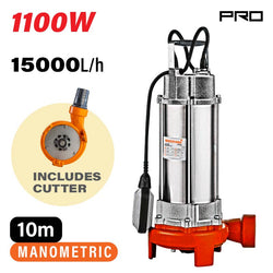 NAKAYAMA Pro SP1115 Αντλία Λυμάτων με Κοπτήρα 1100W - e-mytoolstore.gr