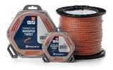 Μεσινέζα Husqvarna Whisper Twist 2,4 mm / 12 m Πορτοκαλί / Μαύρη