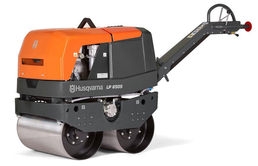Oδοστρωτήρας Διπλού Τυμπάνου Husqvarna LP6505 1D50S Χειροκίνητη εκκίνηση
