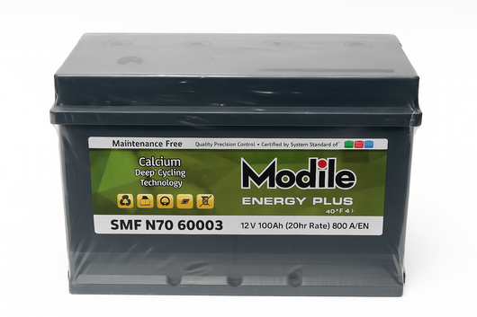 Μπαταρία Βαθιάς Εκφόρτισης 100Ah Modile SMF N70 60003