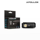 Apollon AP5507 Φακός Κεφαλής LED 2 IN 1  με Μέγιστη Φωτεινότητα 700lm