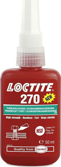 LOCTITE 270 ΑΣΦΑΛΙΣΤΙΚΟ ΣΠΕΙΡΩΜΑΤΩΝ ΥΨΗΛΟΥ ΒΑΘΜΟΥ 10ml