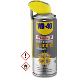 WD-40 Specialist Silicone Σπρέυ Λιπαντικό Σιλικόνης High Performance με Διπλό Ψεκασμό 400ml 201040120 - mytoolstore.gr