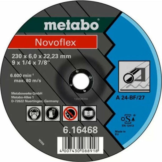 Metabo 616460000 Δίσκος Λείανσης NOVOFLEX 115x6.0x22.2 - mytoolstore.gr