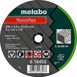 Metabo 616453000 Δίσκος Λείανσης Novoflex 230X3.0X22.23 ΠΕΤΡΑ - mytoolstore.gr