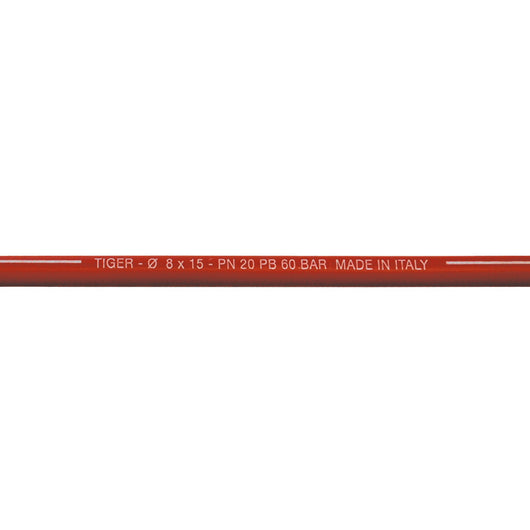 ΣΩΛΗΝΑΣ ΕΛΑΣΤΙΚΟΣ 8Χ15 ΚΟΚΚΙΝΟΣ - mytoolstore.gr