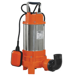 ΑΝΤΛΙΑ ΛΥΜΑΤΩΝ INOX ΜΕ ΚΟΠΤΗΡΑ 1100W - mytoolstore.gr